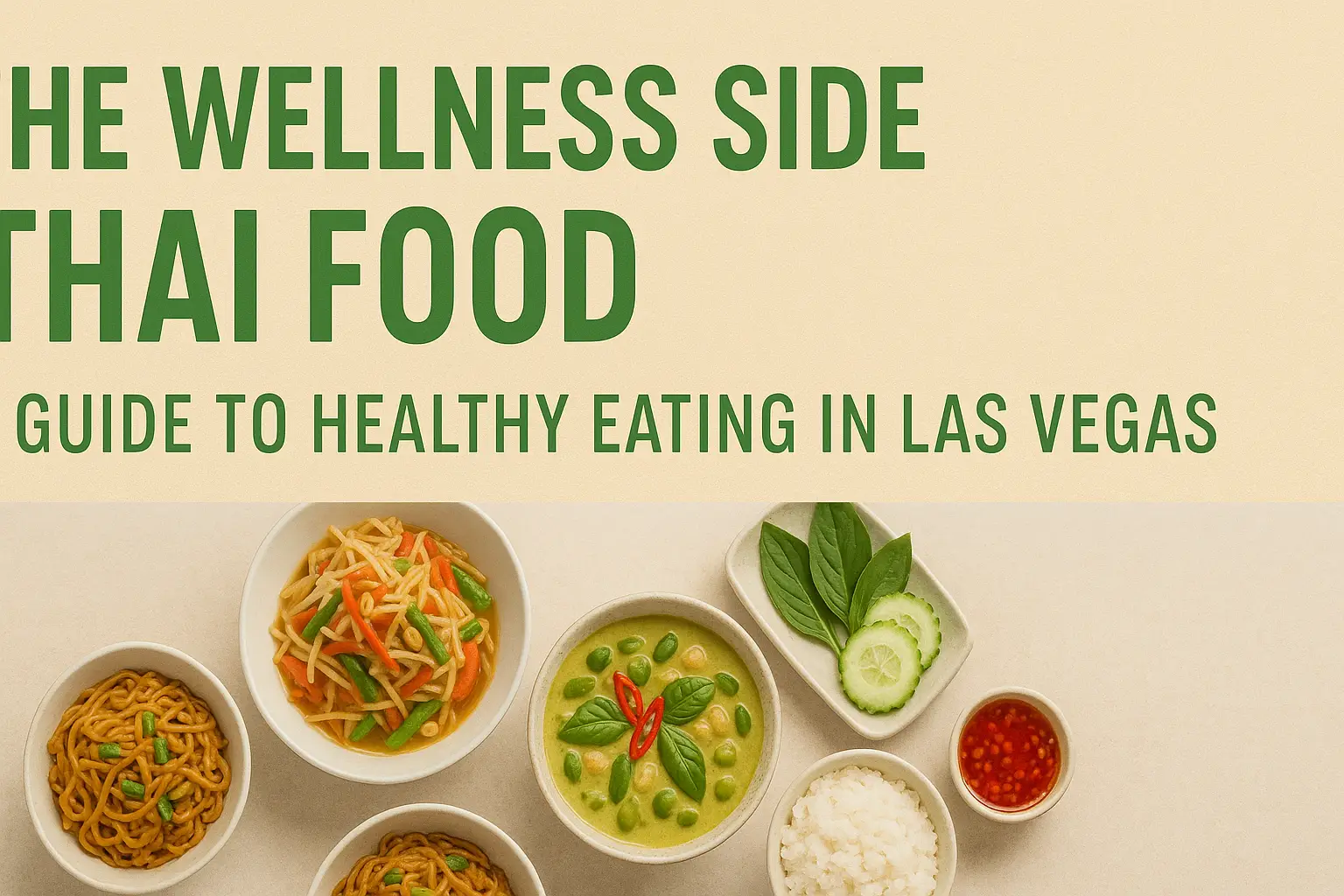 The Wellness Side of Thai Food: A Guide to Healthy Eating in Las Vegas